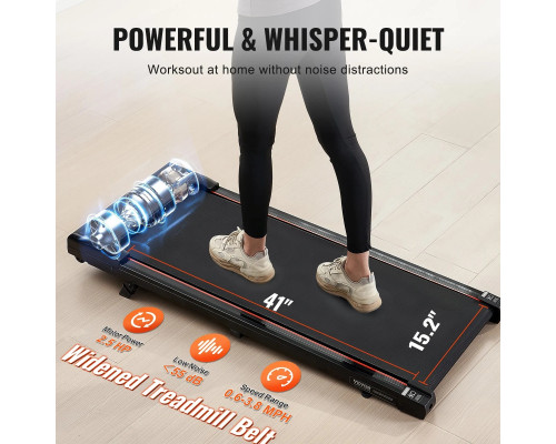 Бігова доріжка VEVOR, чорна