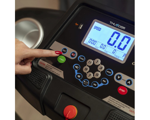 Бігова доріжка електрична THUNDER ICON-BLUE