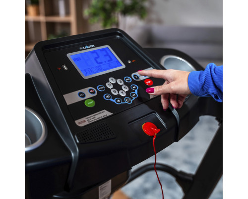 Бігова доріжка електрична THUNDER ICON-D-BLACK