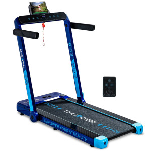 Бігова доріжка електрична THUNDER RACE-BLUE