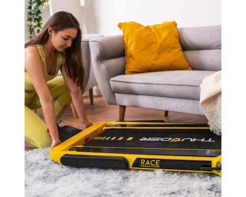 Бігова доріжка електрична THUNDER RACE-GOLD