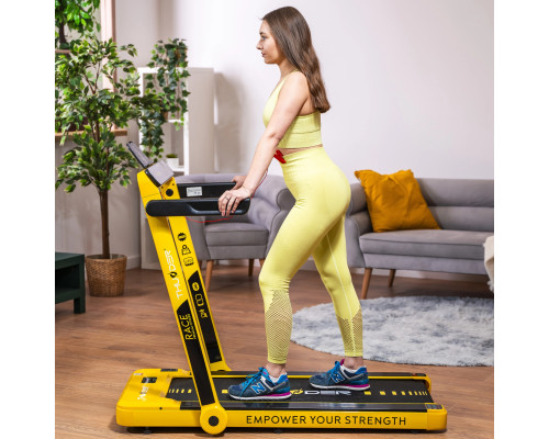 Бігова доріжка електрична THUNDER RACE-GOLD