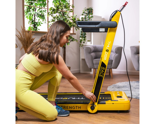 Бігова доріжка електрична THUNDER RACE-GOLD