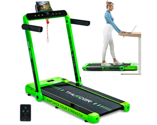 Бігова доріжка електрична THUNDER RACE-GREEN