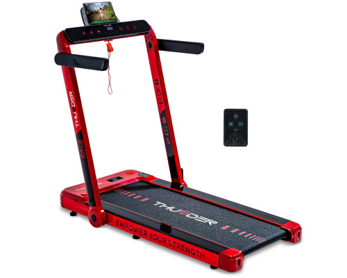 Бігова доріжка електрична THUNDER RACE-RED