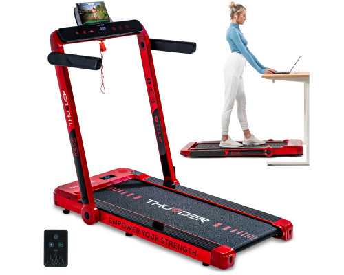 Бігова доріжка електрична THUNDER RACE-RED
