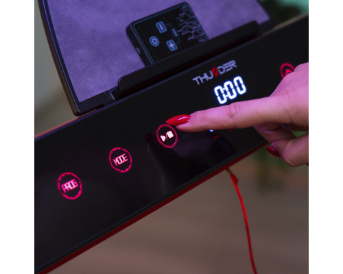 Бігова доріжка електрична THUNDER RACE-RED