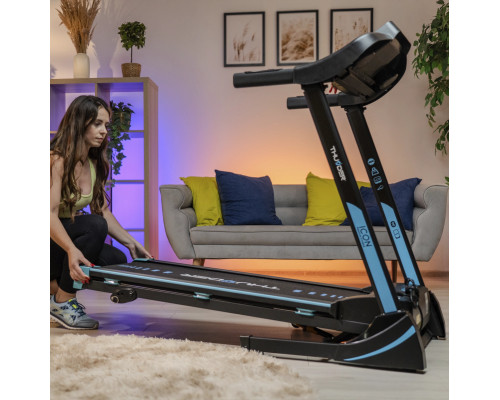 Бігова доріжка електрична THUNDER ICON-BLUE