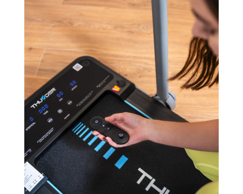 Бігова доріжка електрична THUNDER IMPACT-SILVER