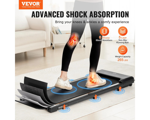 Бігова доріжка електрична VEVOR С7, чорна