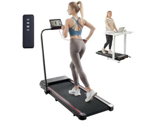 Бігова доріжка електрична VEVOR Q2F-3, чорна