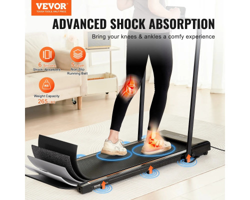 Бігова доріжка електрична VEVOR S7F, чорна