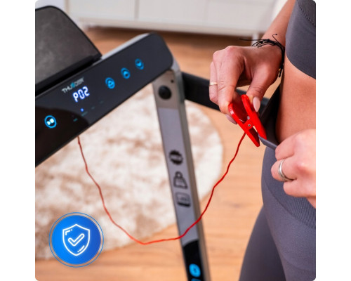 Бігова доріжка електрична THUNDER RACE-SILVER