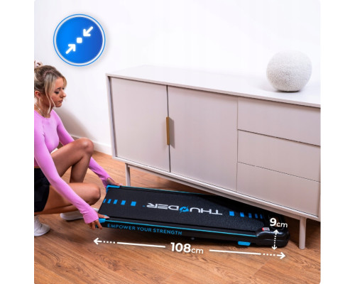 Бігова доріжка електрична THUNDER KINDI-BLACK