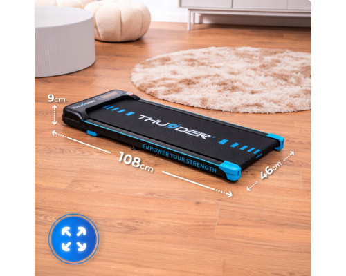 Бігова доріжка електрична THUNDER KINDI-BLACK