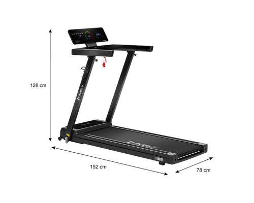 Бігова доріжка електрична HMS BE5872, чорна