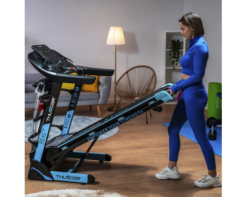 Бігова доріжка електрична THUNDER REACT-DS-BLACK