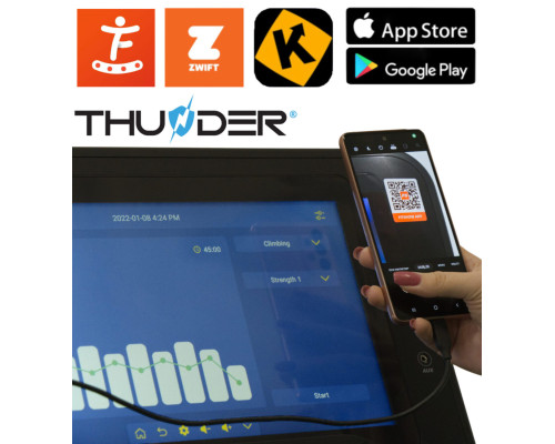 Бігова доріжка електрична THUNDER IGNITE-S-TFT-BLACK Бігова доріжка електрична THUNDER IGNITE-S-TFT-BLACK