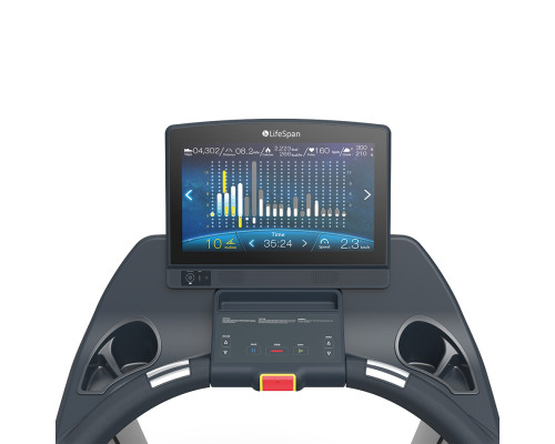 Бігова доріжка електрична LifeSpan TR7000iM, чорна