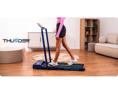 Бігова доріжка електрична THUNDER VIVA-BLUE