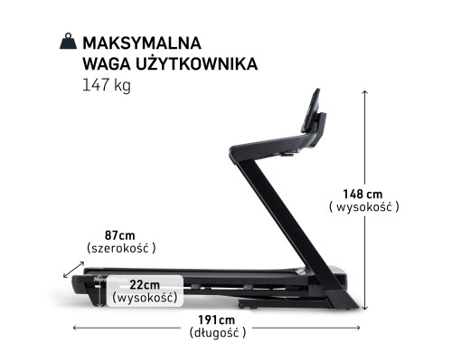 Бігова доріжка електрична NORDICTRACK T10