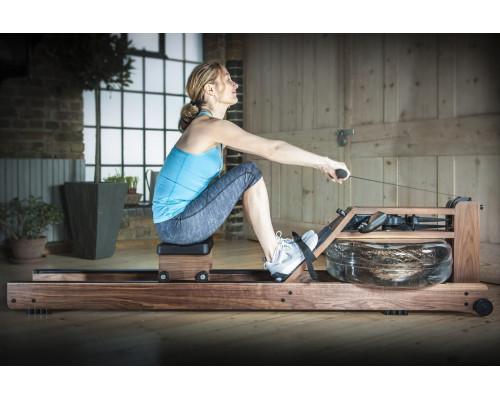 Веслувальний тренажер водний WaterRower Classic S4 Wallnut коричневий