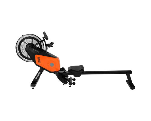 Веслувальний тренажер повітряний AirRower HMS ZP6591 чорно-помаранчевий Веслувальний тренажер повітряний AirRower HMS ZP6591 чорно-помаранчевий
