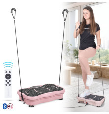 Вібраційна платформа inSPORTline Maviro рожева