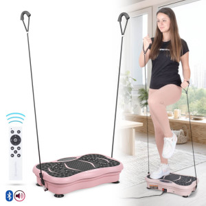 Вібраційна платформа inSPORTline Maviro рожева