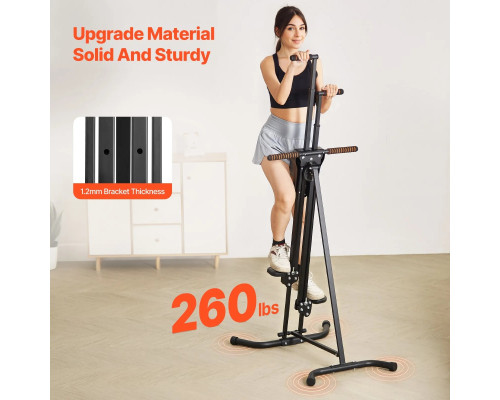 Вертикальний степер VEVOR, чорний