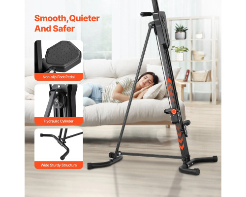 Вертикальний степер VEVOR, чорний