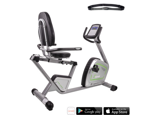 Велотренажер горизонтальний магнітний inSPORTline inCondi R60i сірий