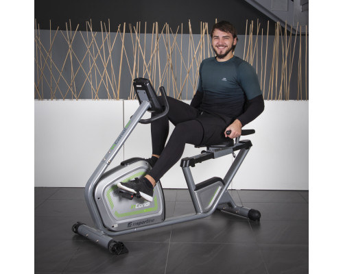 Велотренажер горизонтальний магнітний inSPORTline inCondi R60i сірий