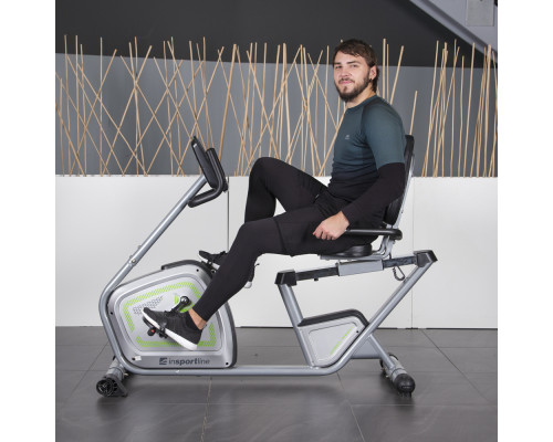 Велотренажер горизонтальний магнітний inSPORTline inCondi R60i сірий