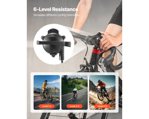 Велотренажер для коліс VEVOR 660,4-736,6 мм/700C