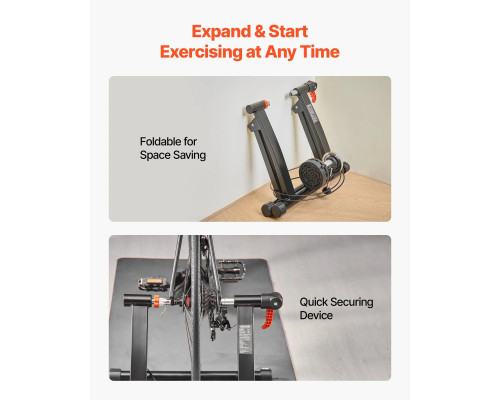 Велотренажер для коліс VEVOR 660,4-736,6 мм/700C