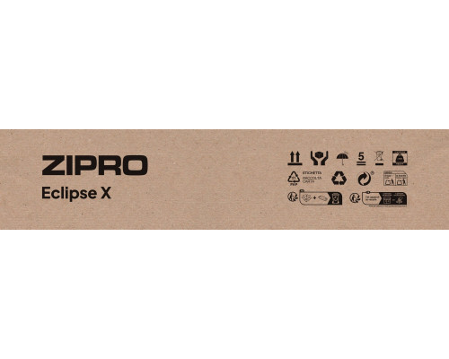 Велотренажер Zipro Eclipse X чорний