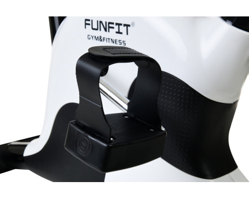 Велотренажер FunFit 3267, чорно-білий