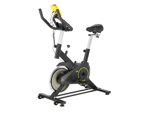 Велотренажер спінінговий механічний ONE FITNESS SW2501 жовтий 7 кг Велотренажер спінінговий механічний ONE FITNESS SW2501 жовтий 7 кг