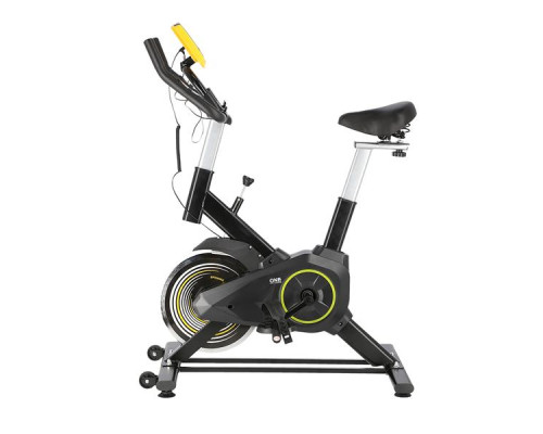 Велотренажер спінінговий механічний ONE FITNESS SW2501 жовтий 7 кг Велотренажер спінінговий механічний ONE FITNESS SW2501 жовтий 7 кг