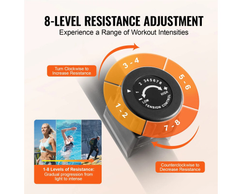 Велотренажер магнітний VEVOR Y-R901, чорний