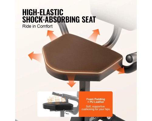 Велотренажер магнітний VEVOR Y-R901, чорний