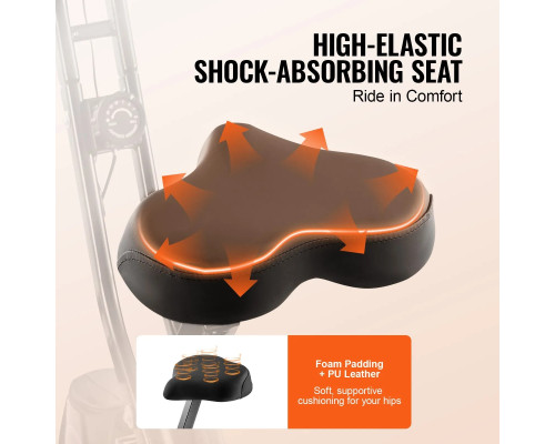 Велотренажер магнітний VEVOR Y-B206, чорний