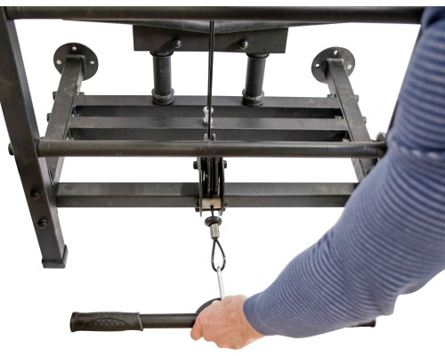 TOTALFIT Драбина гімнастична KRAFT SYSTEM 3 в 1 біла TOTALFIT Драбина гімнастична KRAFT SYSTEM 3 в 1 біла
