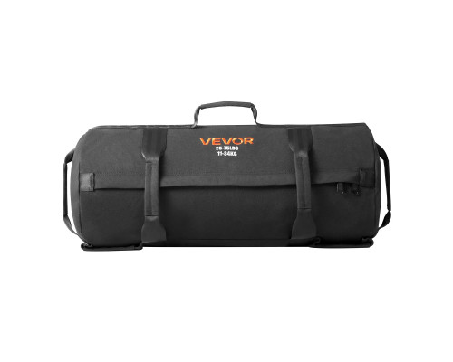 Тренувальна сумка VEVOR 11-34 кг, чорна