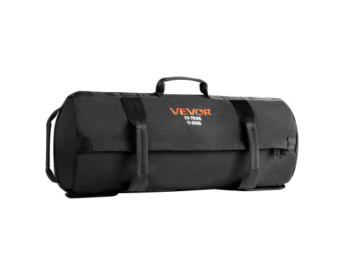 Тренувальна сумка VEVOR 11-34 кг, чорна
