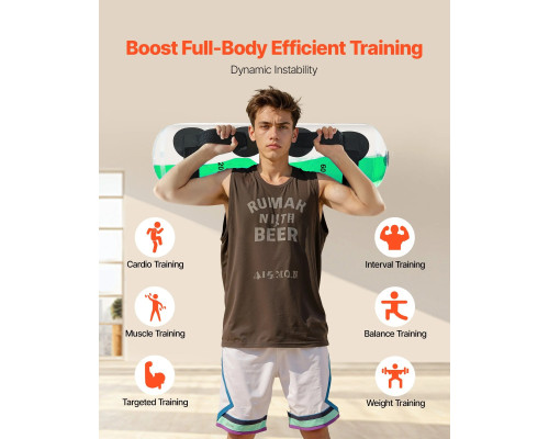 Тренувальна сумка VEVOR 31,75 кг, зелена