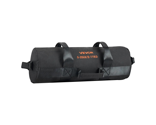 Тренувальна сумка VEVOR 2-11 кг, чорна