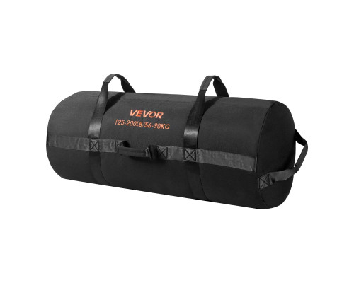 Тренувальна сумка VEVOR 56-90 кг, чорна