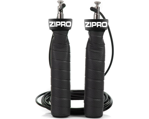 Скакалка спортивна Zipro 300 см, чорний